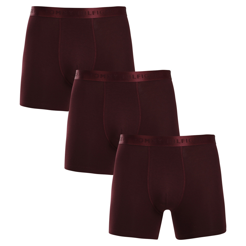 3PACK pánské boxerky Tommy Hilfiger červené (UM0UM03393 0XZ) M, trenky / trenýrky