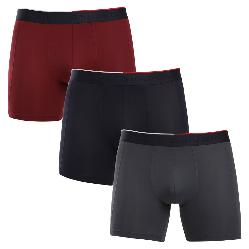 3PACK pánské boxerky Tommy Hilfiger vícebarevné (UM0UM03391 0U3) M, trenky / trenýrky