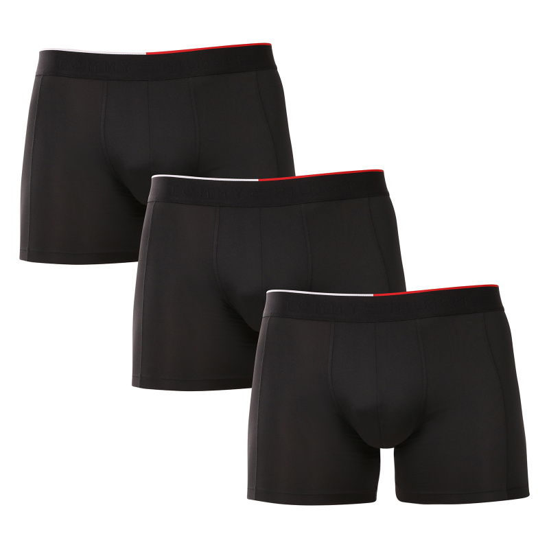 3PACK pánské boxerky Tommy Hilfiger černé (UM0UM03391 0SI) M, trenky / trenýrky