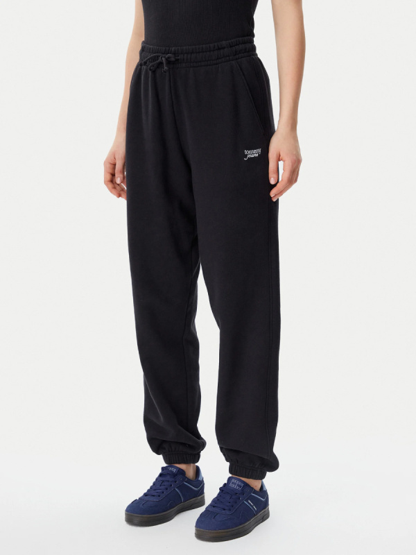 Tommy Jeans dámské černé tepláky