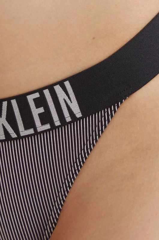 Dámské plavkové kalhotky KW0KW02611 BEH černé - Calvin Klein S
