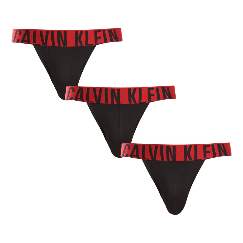 3PACK pánské jocksy Calvin Klein černé (NB3606A-Q5X) XXL