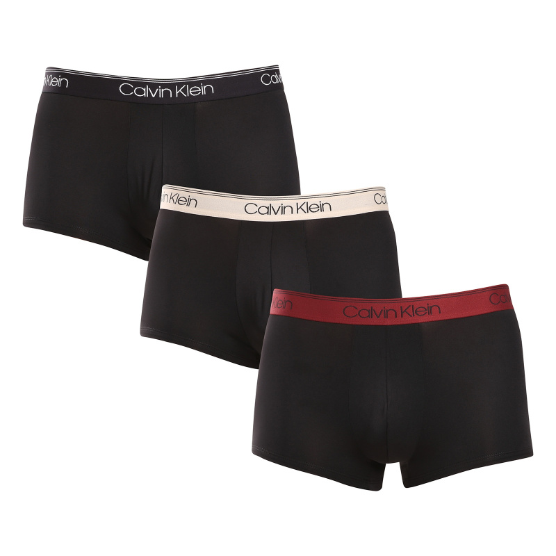 3PACK pánské boxerky Calvin Klein černé (NB2569A-Q84) M, trenky / trenýrky