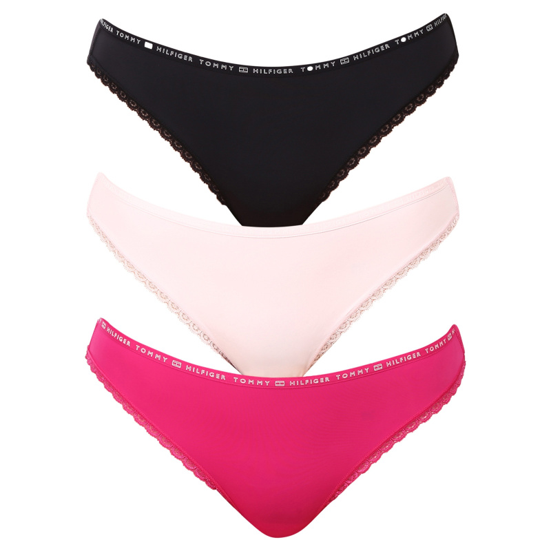 3PACK dámské kalhotky Tommy Hilfiger vícebarevné (UW0UW02825 0XF) XS