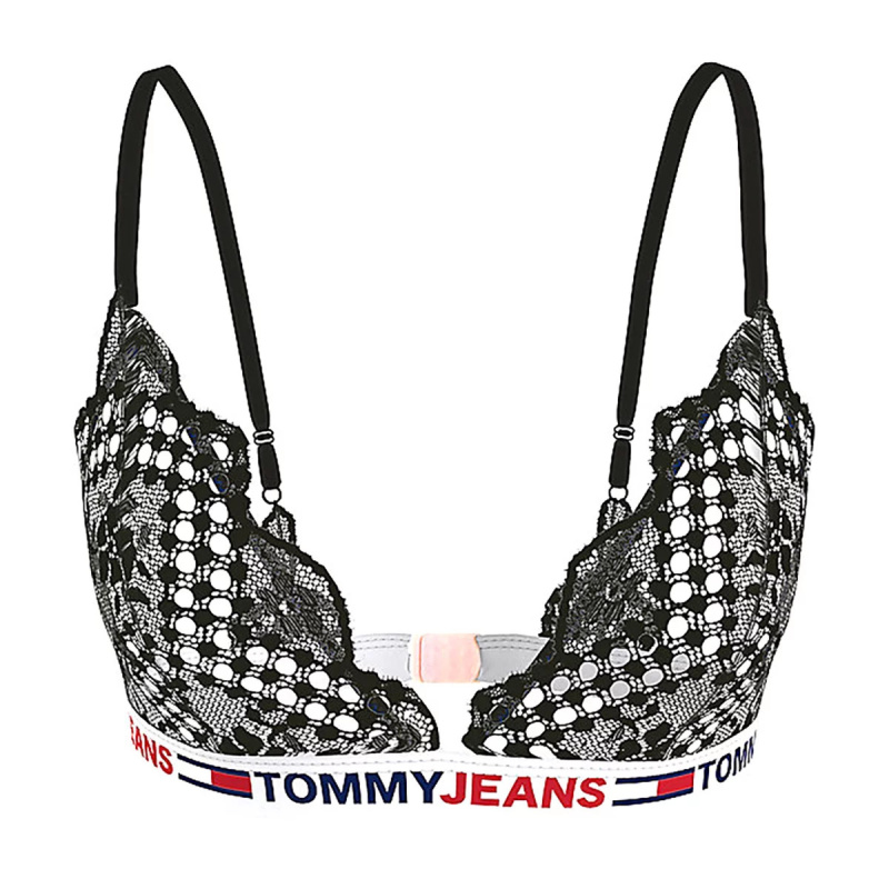 Dámská nevyztužená podprsenka Jeans Lace UW0UW03829-BDS - Tommy Hilfiger M