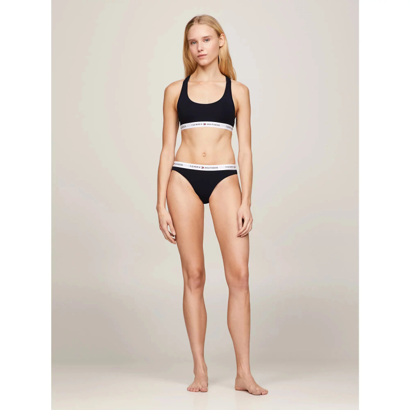 Dámské kalhotky UW0UW03836 DW5 černé - Tommy Hilfiger XL
