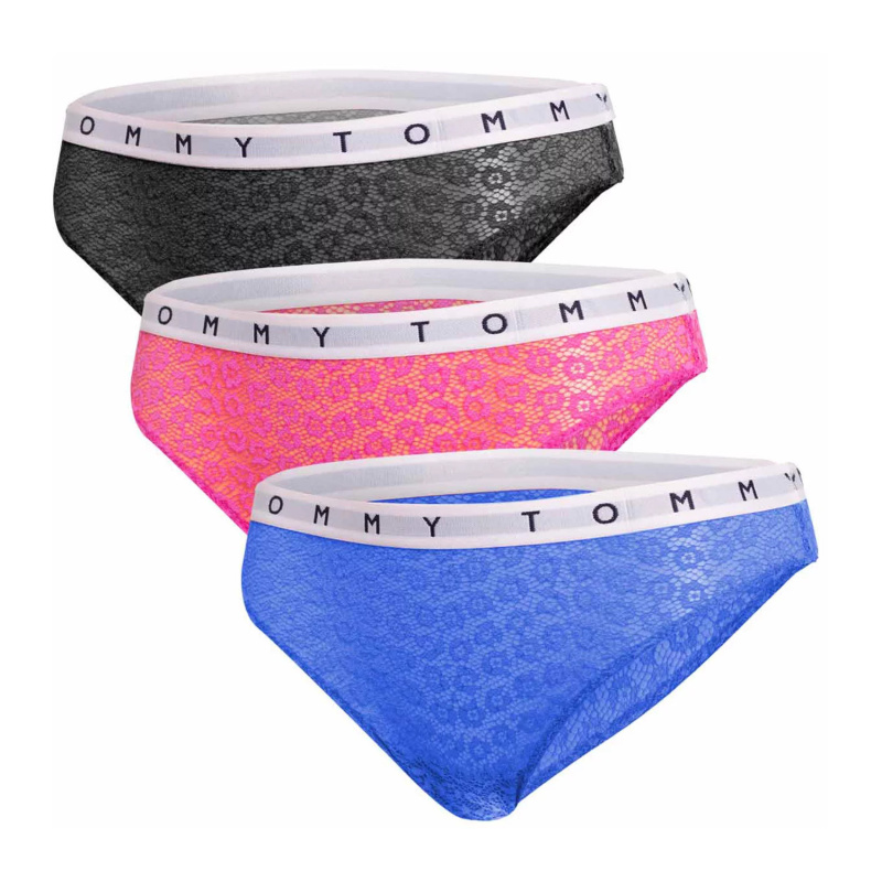 Dámské kalhotky Lace 3Pack UW0UW02522-0VH - Tommy Hilfiger L