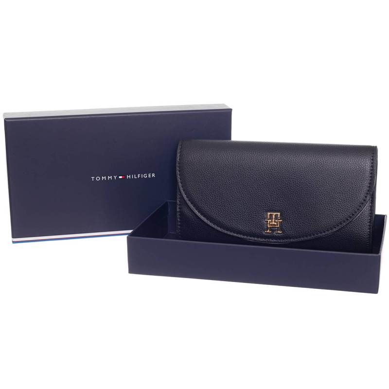 TOMMY HILFIGER WOMEN'S BLACK WALLET