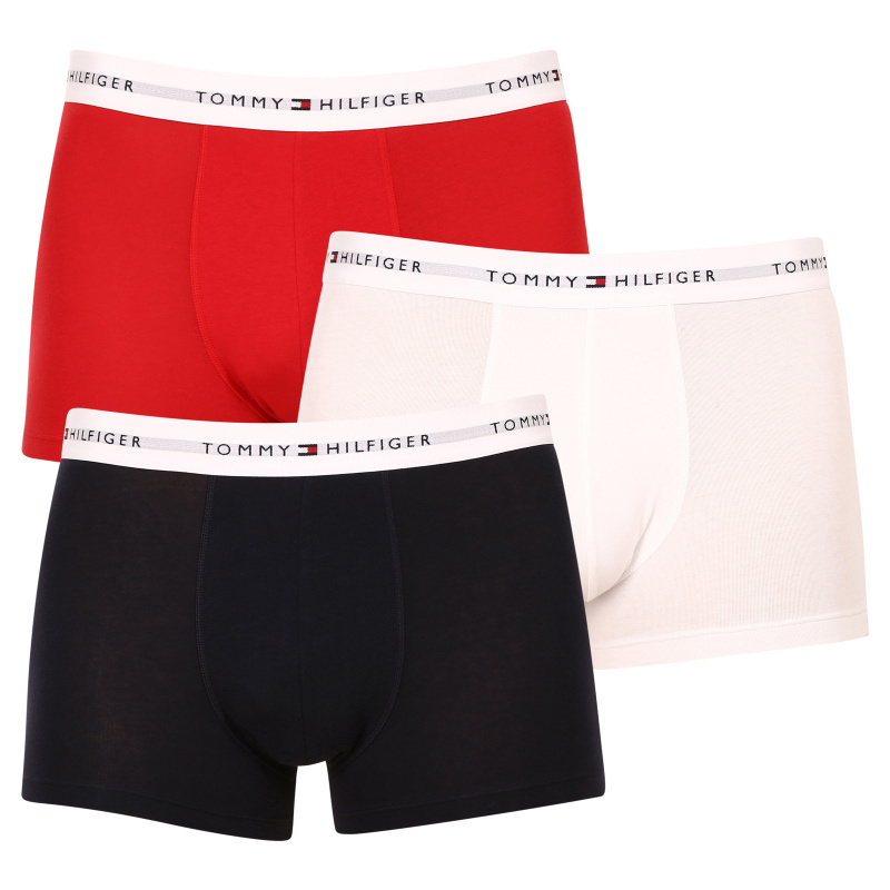3PACK pánské boxerky Tommy Hilfiger vícebarevné (UM0UM02761 0UB) XXL, trenky / trenýrky