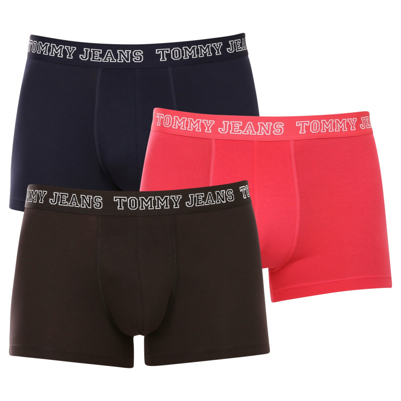 3PACK pánské boxerky Tommy Hilfiger vícebarevné (UM0UM02850 0T0) M, trenky / trenýrky