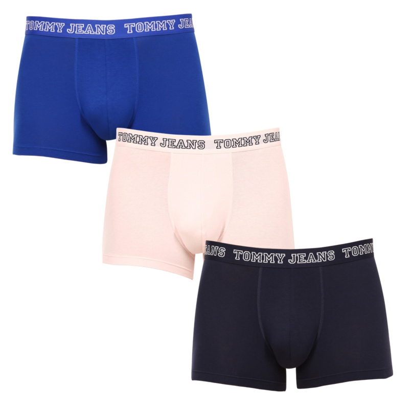 3PACK pánské boxerky Tommy Hilfiger vícebarevné (UM0UM02850 0T8) M, trenky / trenýrky