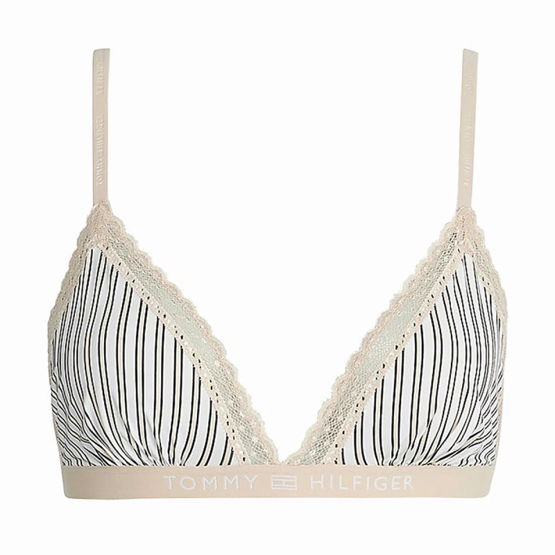 Dámská nevyztužená podprsenka Triangle UW0UW04464-0F8 - Tommy Hilfiger S