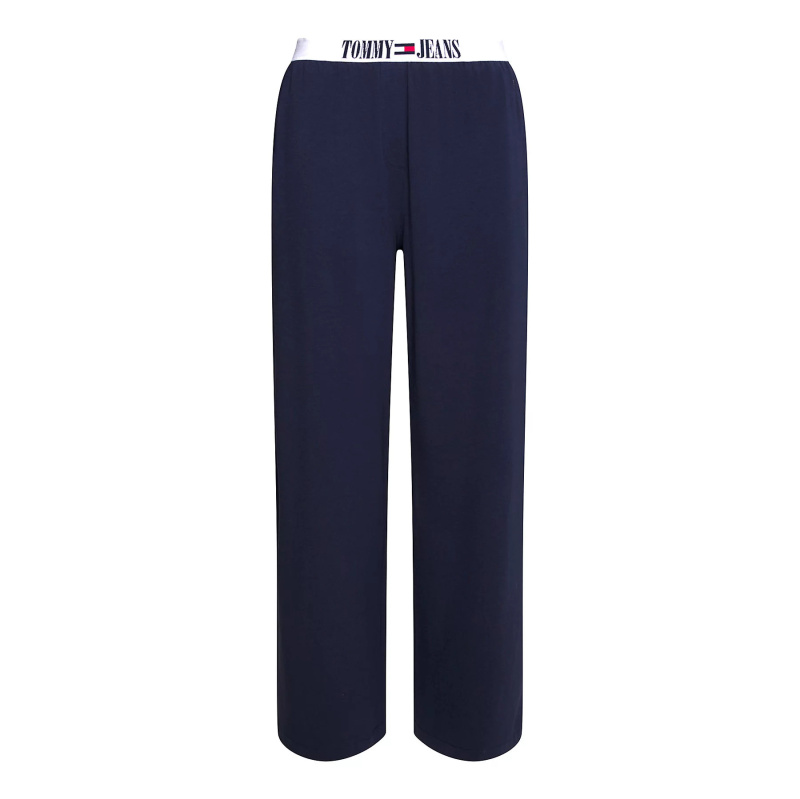 Dámské tepláky Long Jersey Pants UW0UW04349-C87 - Tommy Hilfiger S