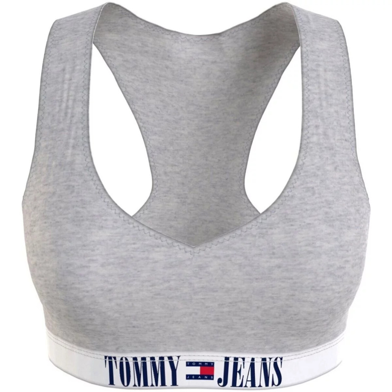 Dámská podprsenka Tommy Hilfiger šedá (UW0UW04261 PJ4) M