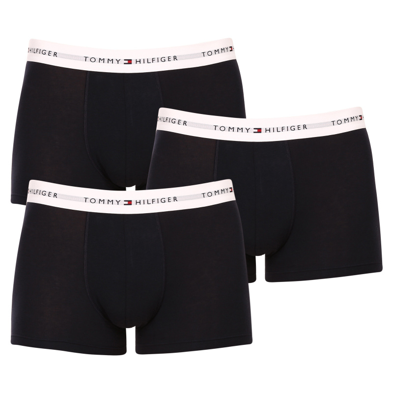 3PACK pánské boxerky Tommy Hilfiger modré (UM0UM02761 0WT) XL, trenky / trenýrky