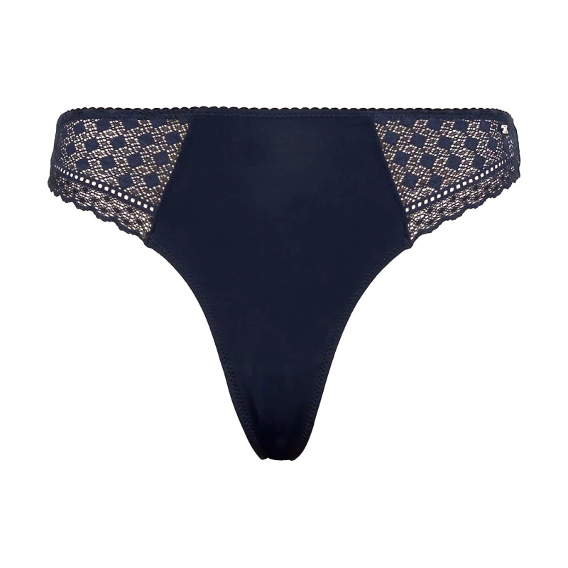 Dámská tanga Everyday Lace UW0UW04207-DW5 - Tommy Hilfiger M