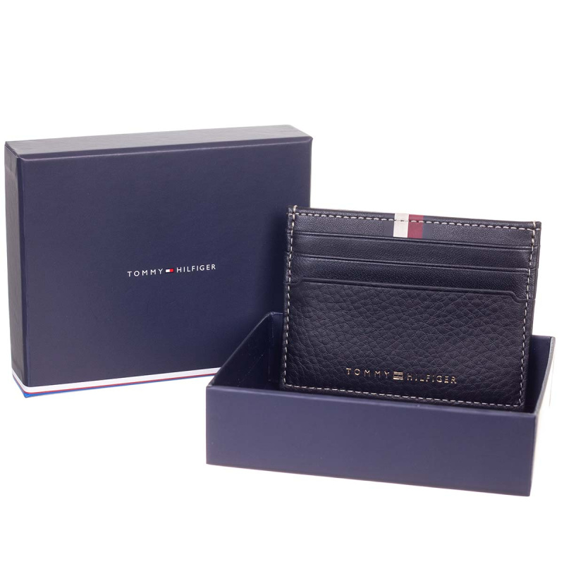 TOMMY HILFIGER MEN'S WALLET BLACK