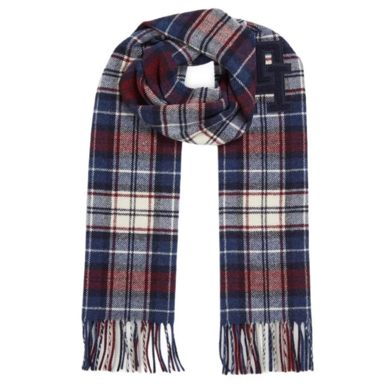 Tommy Hilfiger TH Šála s monogramem M AM0AM11984 univerzita