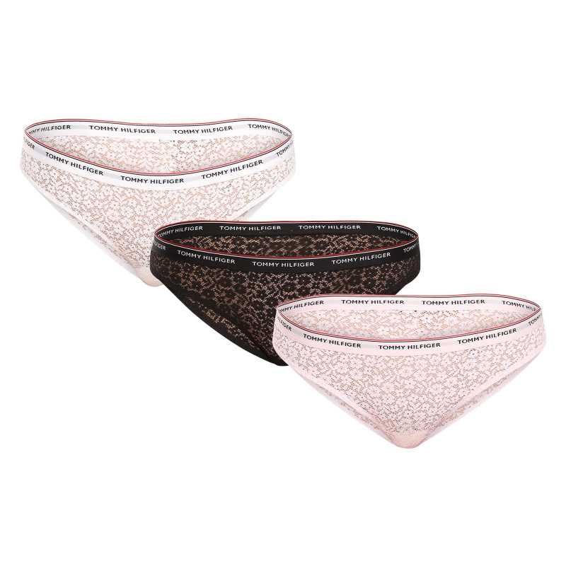 3PACK dámské kalhotky Tommy Hilfiger vícebarevné (UW0UW04897 0SK) L
