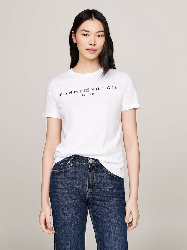 Tommy Hilfiger dámské bílé tričko