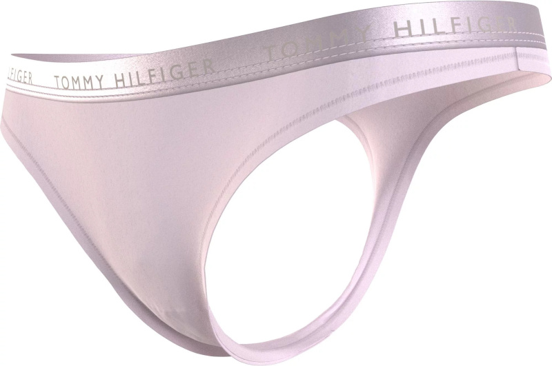 3PACK dámská tanga Tommy Hilfiger nadrozměr vícebarevná (UW0UW04480 0R4) XXL