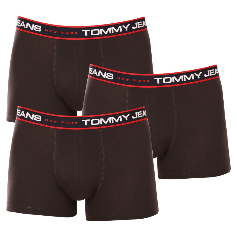 3PACK pánské boxerky Tommy Hilfiger černé (UM0UM02968 0R7) M, trenky / trenýrky
