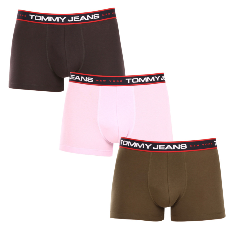 3PACK pánské boxerky Tommy Hilfiger vícebarevné (UM0UM02968 0R9) M, trenky / trenýrky