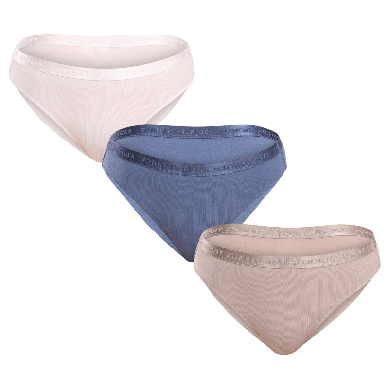 3PACK dámské kalhotky Tommy Hilfiger vícebarevné (UW0UW04329 0R2) S