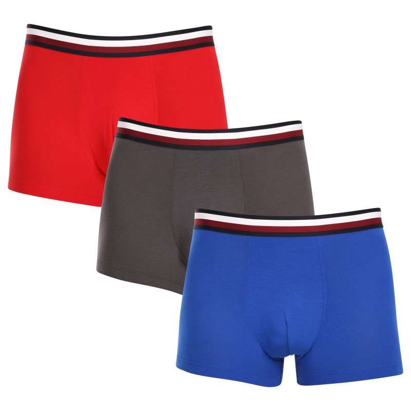 3PACK pánské boxerky Tommy Hilfiger vícebarevné (UM0UM03035 0UG) M, trenky / trenýrky
