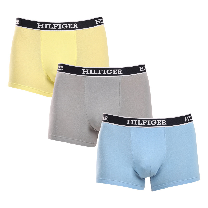 3PACK pánské boxerky Tommy Hilfiger vícebarevné (UM0UM03185 0UM) XXL, trenky / trenýrky