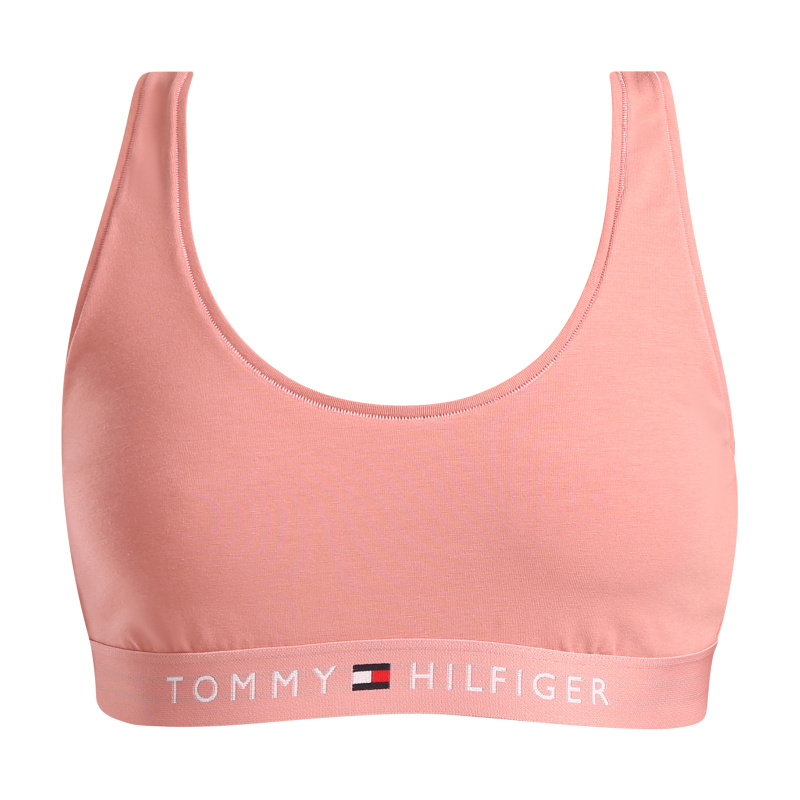 Dámská podprsenka Tommy Hilfiger růžová (UW0UW04143 TJ5) M