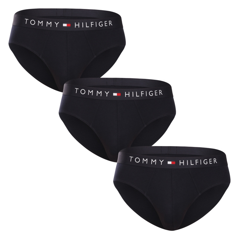 3PACK pánské slipy Tommy Hilfiger modré (UM0UM03182 0SY) M