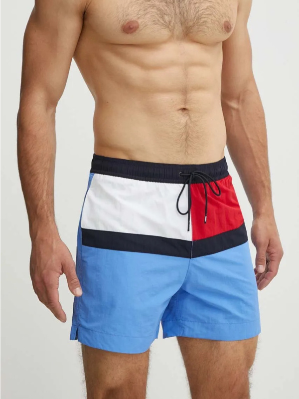 Pánské plavky Tommy Hilfiger modré (UM0UM03259 C30) M