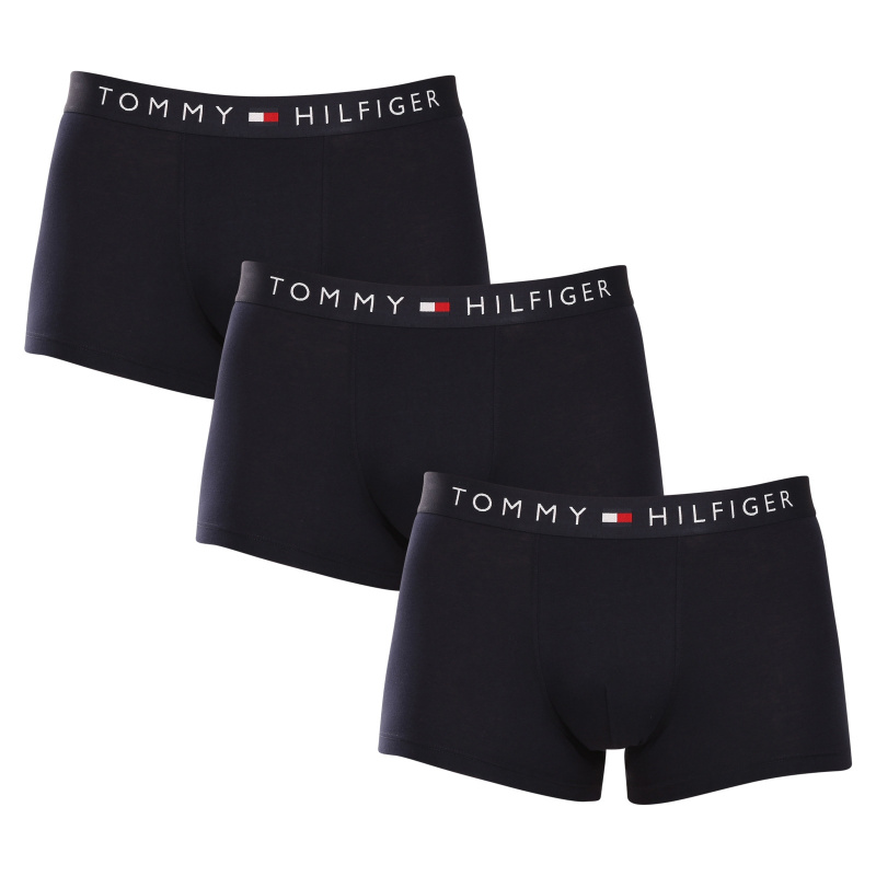 3PACK pánské boxerky Tommy Hilfiger modré (UM0UM03180 0SY) S, trenky / trenýrky