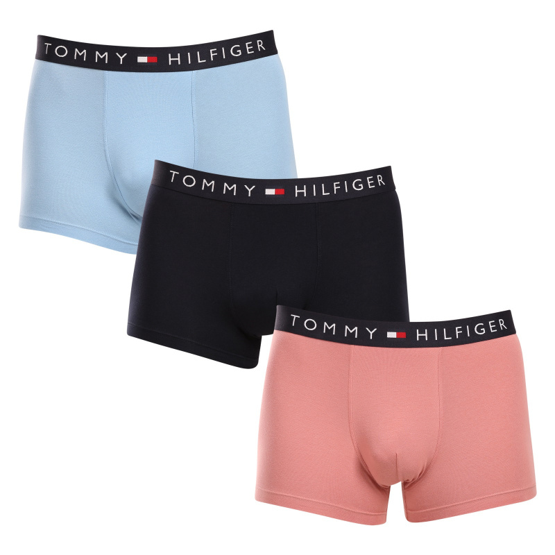 3PACK pánské boxerky Tommy Hilfiger vícebarevné (UM0UM03180 0XO) L, trenky / trenýrky