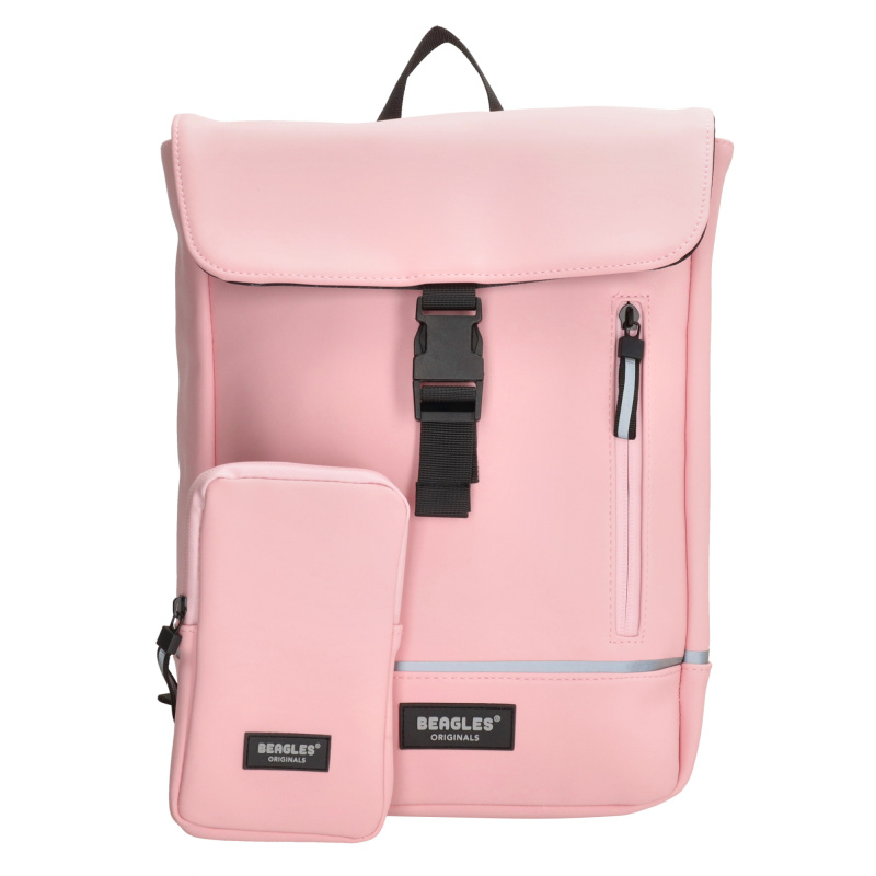 Beagles originals waterproof originals menší batoh 6,5L - růžový