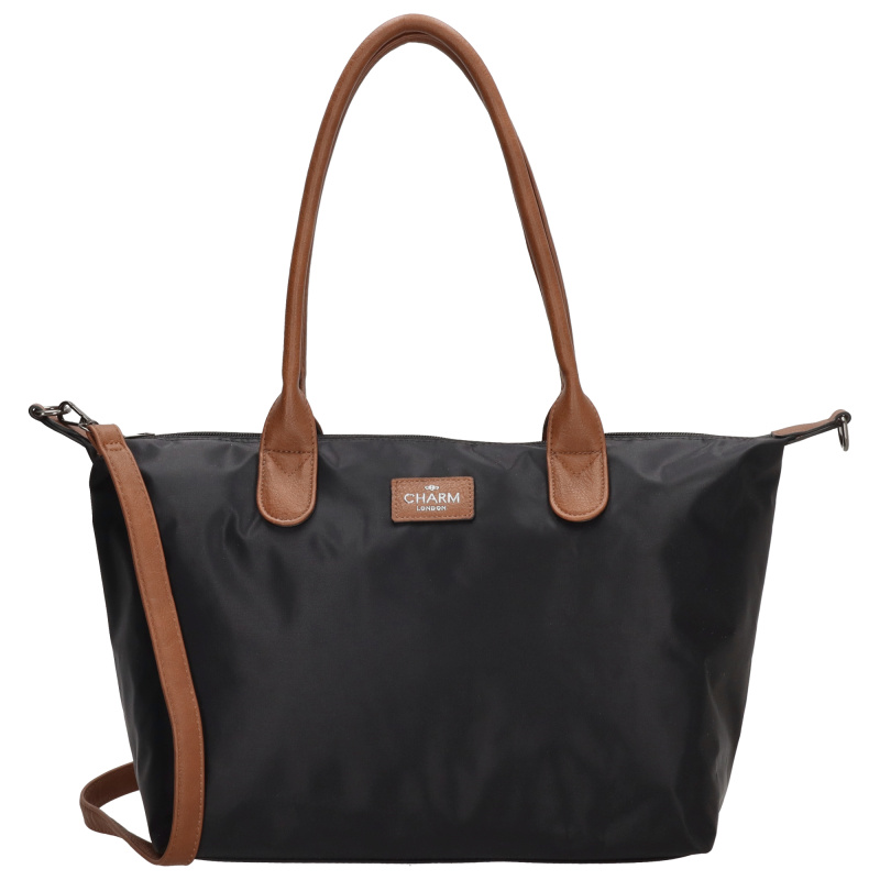 Nákupní shopper taška Charm London Buckingham - 15,5L - černá