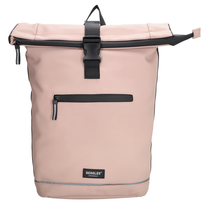 Beagles Originals batoh waterproof originals - 15,6" - 29L - světle růžový