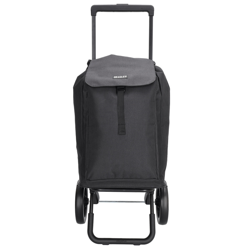 Beagles Shop & Go nákupní taška na kolečkách - černá