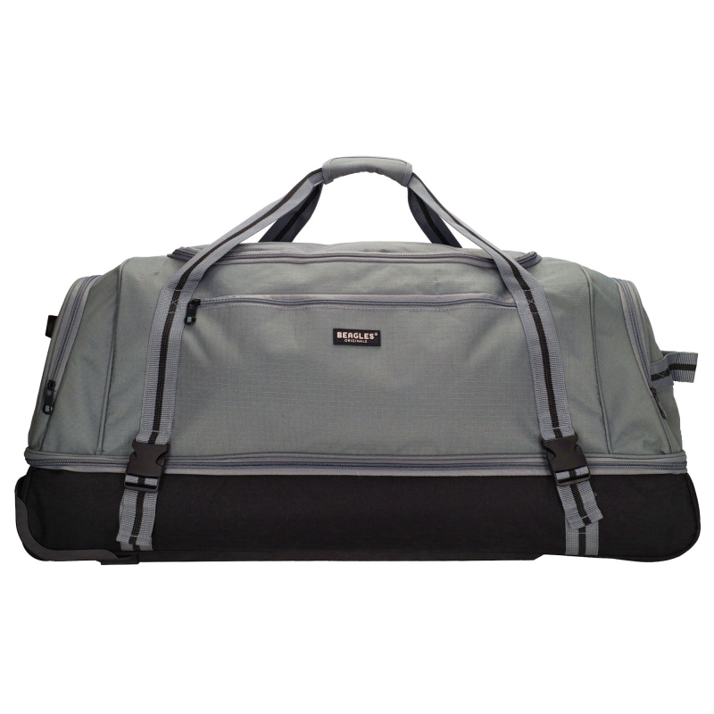 Beagles Originals cestovní taška na kolečkách 103L - šedá