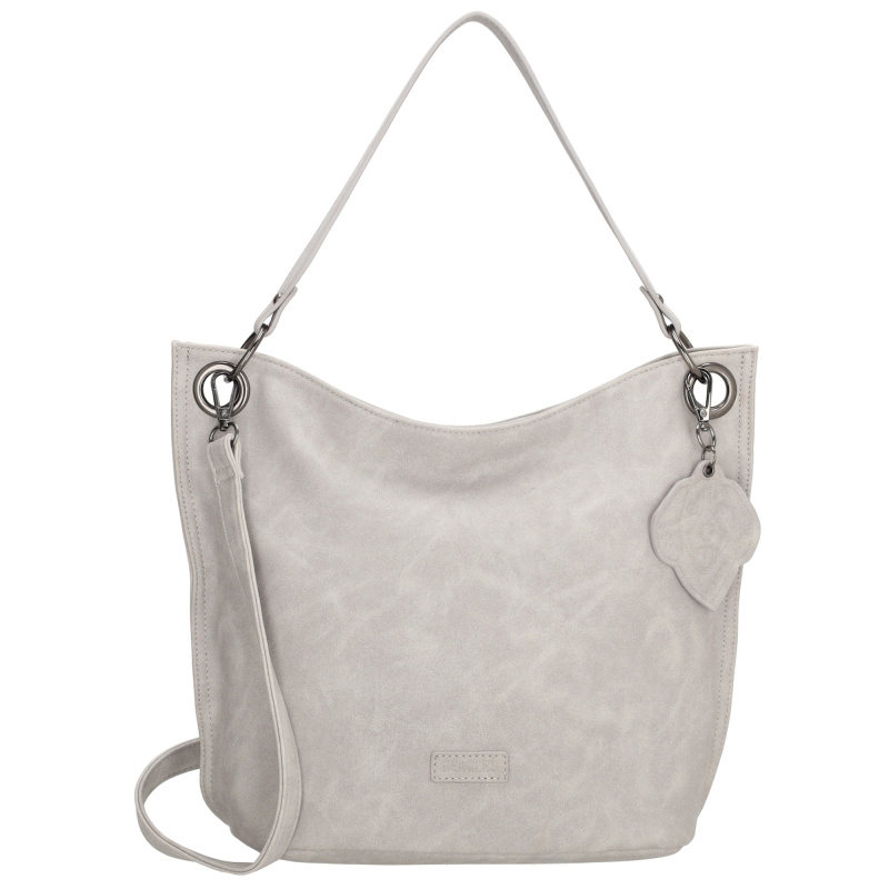 Beagles dámská shopper taška La Rambla - světle šedá