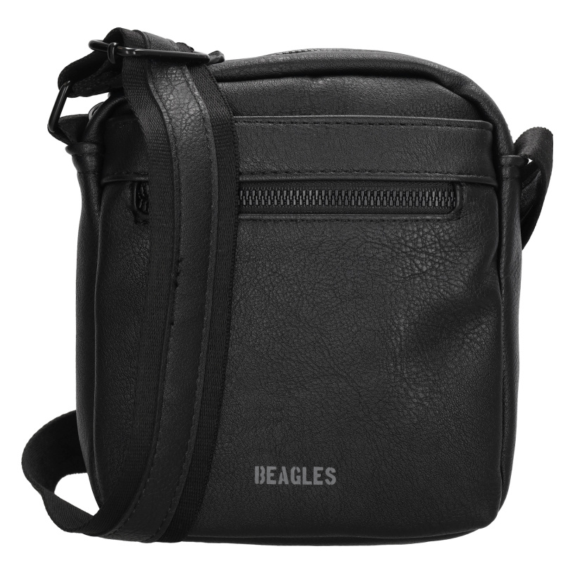 Beagles Toledo pánská crossbody taška 18x15x4 cm - černá
