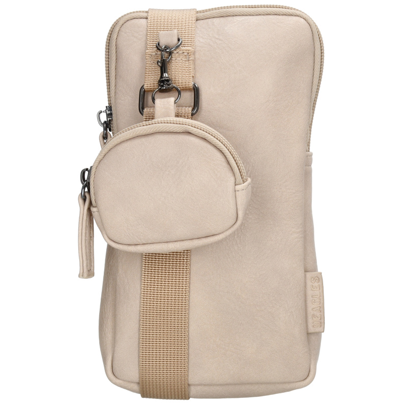 Beagles Ferro crossbody taška na mobil - světlá taupe