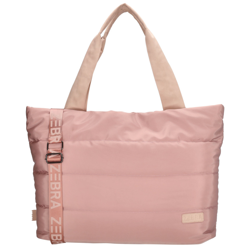 ZEBRA ELSKE dámská shopper taška - starorůžová