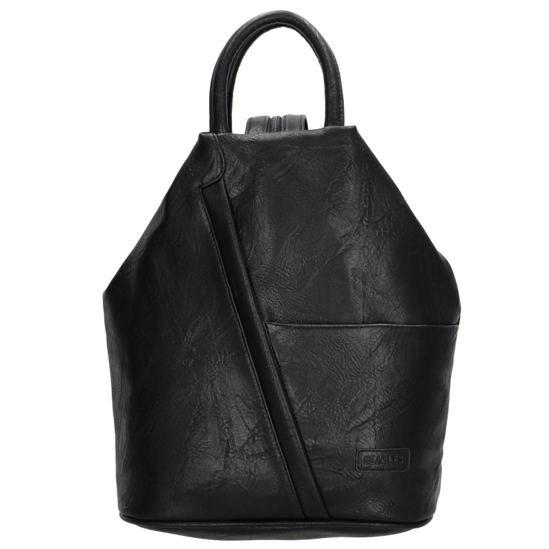 Stylový trojúhelníkový batoh - Murcia - Beagles - 13 L - černá