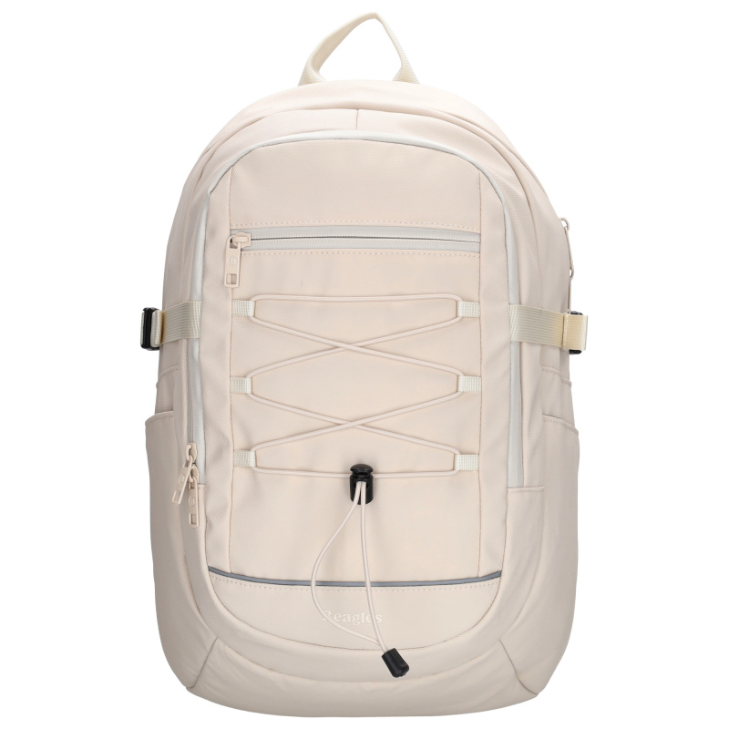 Multifunkční batoh Beagles Asaka 15,6" - 25 L - krémový