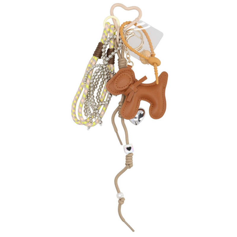Charm London Stýlový přívěsek Trendy Bag Charm - camel