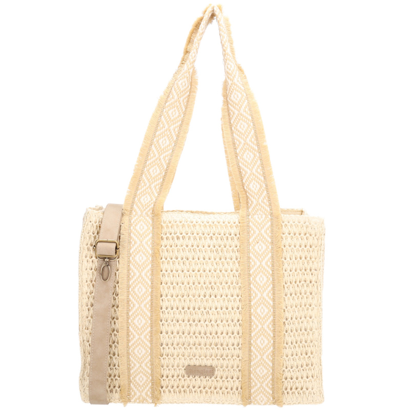 Dámská shopper taška Beagles Ibiza - light natural