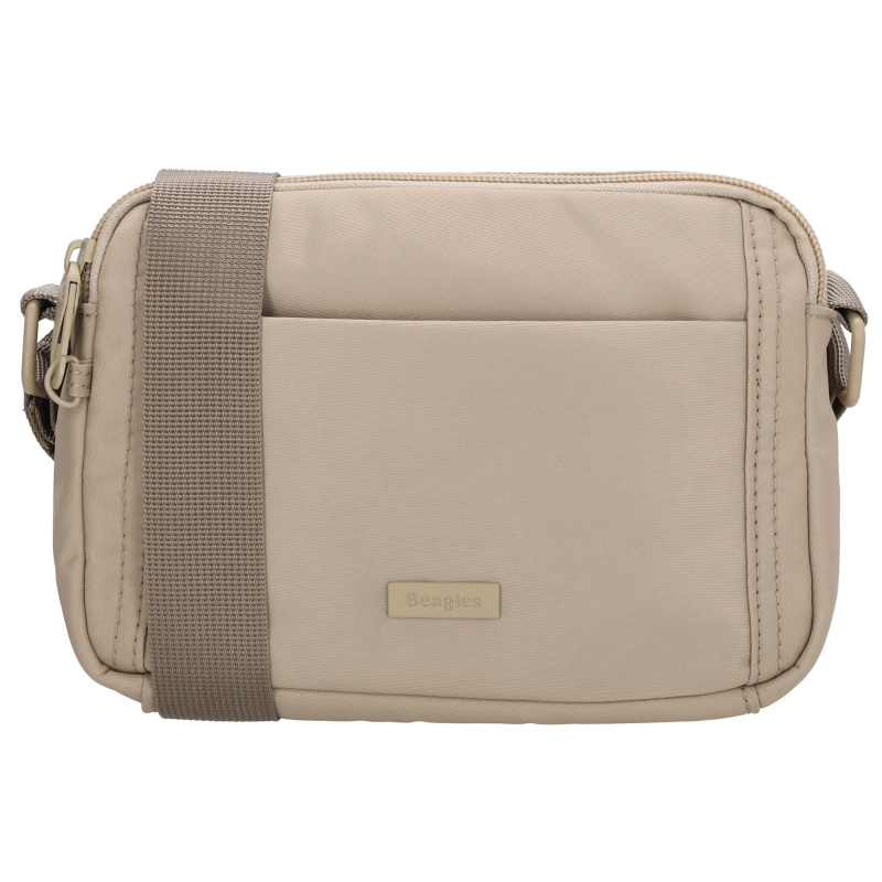 Dámská crossbody taška Beagles Duomo - Light Taupe - 20 cm