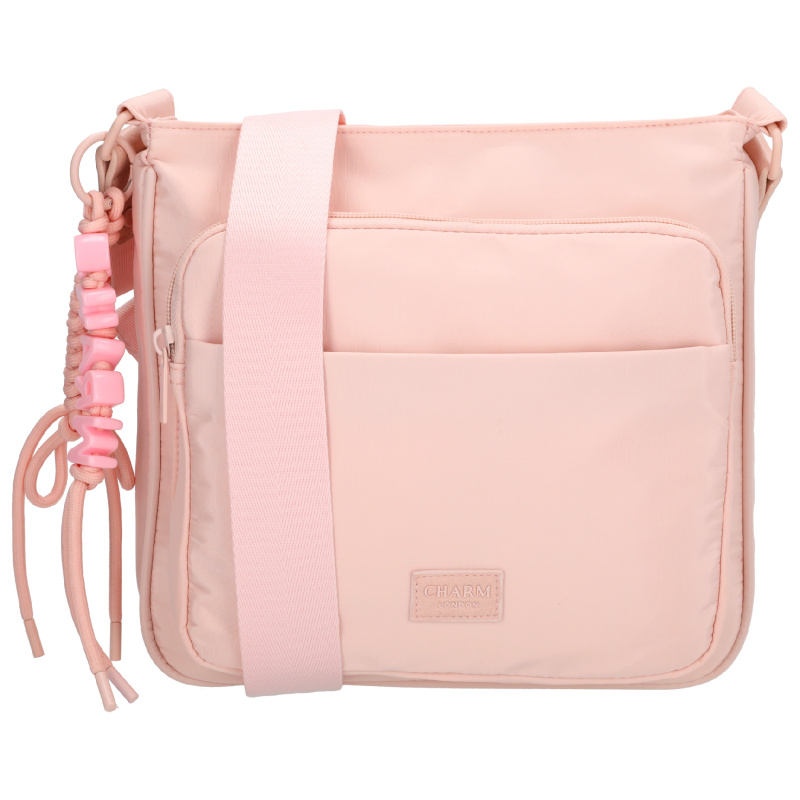 Dámská crossbody kabelka Charm London Seoul - růžová
